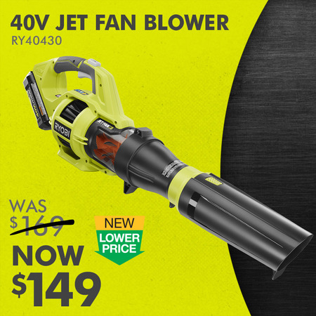 40V Jet Fan Blower