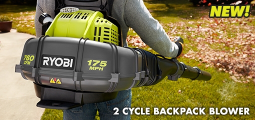 NEW 2 CYCLE BACKPACK BLOWER