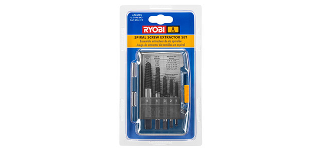 Ryobi screw deals extractor set