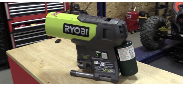 Photo: Ryobi 18-Volt 15K BTU Hybrid Forced Air Propane Heater Review P3180