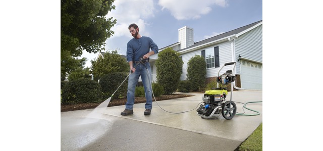 Photo: RYOBI 2800 PSI Gas Pressure Washer with PowerControl Technology