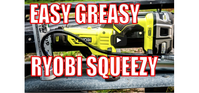 Photo:  Ryobi P3410 Grease Gun 18V One+ Video Review