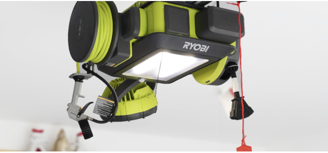 Ryobi garage door opener air online compressor