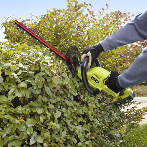 ryobi 18 volt hedge trimmer