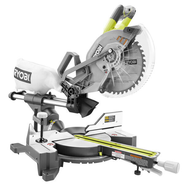 RYOBI ONE 18V Cordless 7-1/4 Compound Miter Saw (Tool Only) P553 The Home  Depot