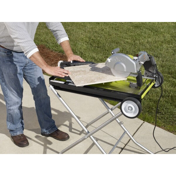 7IN. PORTABLE TILE SAW WITH LASER 