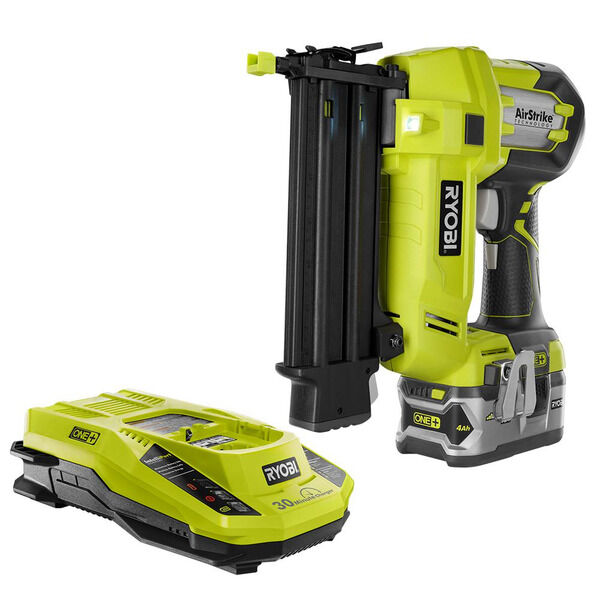 18-Volt ONE Cordless AirStrike 18-Gauge Brad Nailer (Tool Only) With –  Arborb