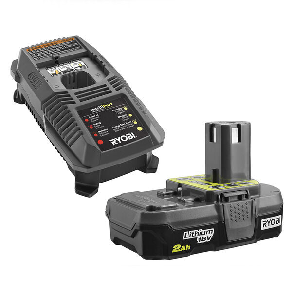 Ryobi 18v battery charger home depot discount