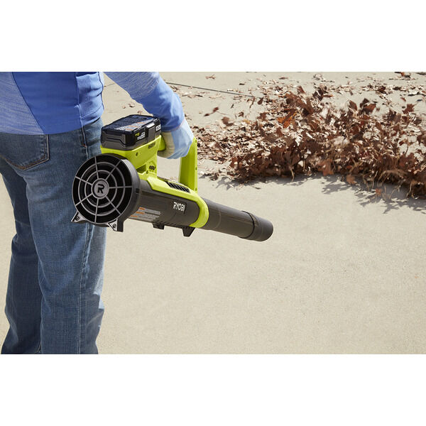 P2190 200CFM 18V Leaf Sweeper with 2Ah Battery and Charger Ryobi One for sale online
