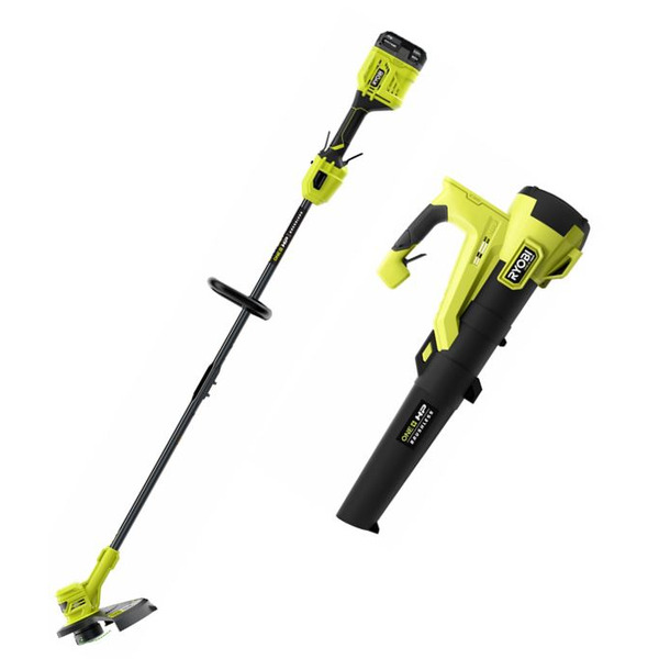 18V ONE+™ BRUSHLESS STRING TRIMMER & BLOWER KIT RYOBI Tools