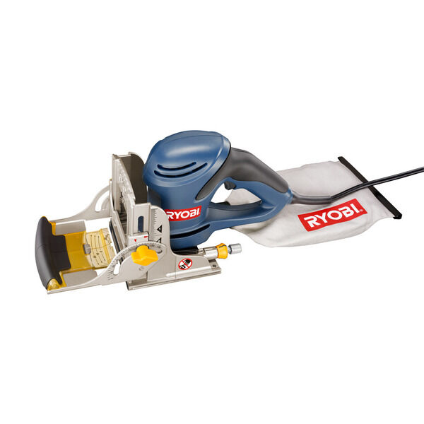 ryobi jm83k 6 amp ac biscuit joiner kit with dust collector and bag