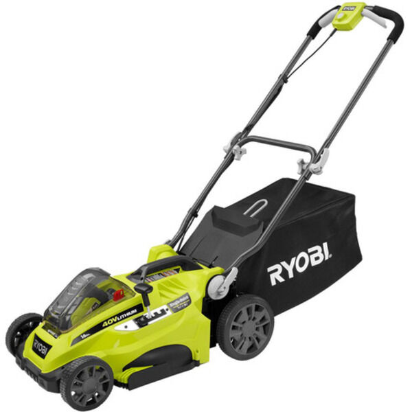 for sale online RY401110-Y Ryobi 40v Battery and Charger for Walk Behind Push Lawn Mower 