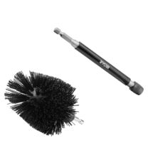2 PC. Abrasive Bristle Brush Cleaning Kit with Extension