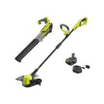 18V ONE+™ LITHIUM+™ String Trimmer/Edger & Jet Fan Blower with 4Ah Battery & Charger