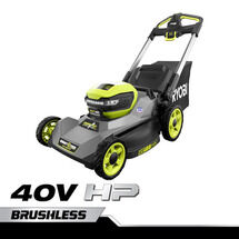 40V HP 21" BRUSHLESS CROSSCUT SELF-PROPELLED MOWER WITH (2) 40V 6AH BATTERIES AND CHARGER