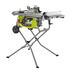 Photo: 10 in.Expanded Capacity Table Saw with Rolling Stand