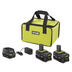Photo: 18V ONE+ Lithium-Ion High Capacity 4.0 Ah Battery (2-Pack) Starter Kit with Charger and Bag