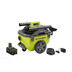 Photo: 18-Volt ONE+ Lithium-Ion Cordless 6 Gal. Wet/Dry Vacuum Kit with 4.0 Ah Battery, Charger, and Vacuum Accessories