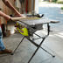Photo: 10 in. table saw with folding stand