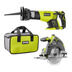 Photo: 18-Volt ONE+ Cordless Combo Kit with Reciprocating Saw and 6-1/2 in. Circular Saw (Tools Only)