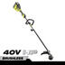 Photo: 40V HP Brushless Carbon Fiber Attachment Capable String Trimmer with 4.0 Ah Battery & Charger