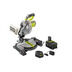 Photo: 18-Volt ONE+ Lithium-Ion 7-1/4 in. Cordless Miter Saw Kit with 4.0 Ah Battery, Charger, Blade and Blade Wrench