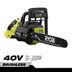 Photo: 40V HP Brushless 18" Chainsaw with 5.0 Ah Battery and Charger