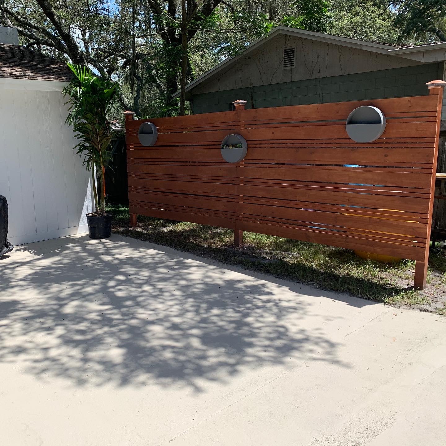 Outdoor Privacy Wall RYOBI Nation Projects