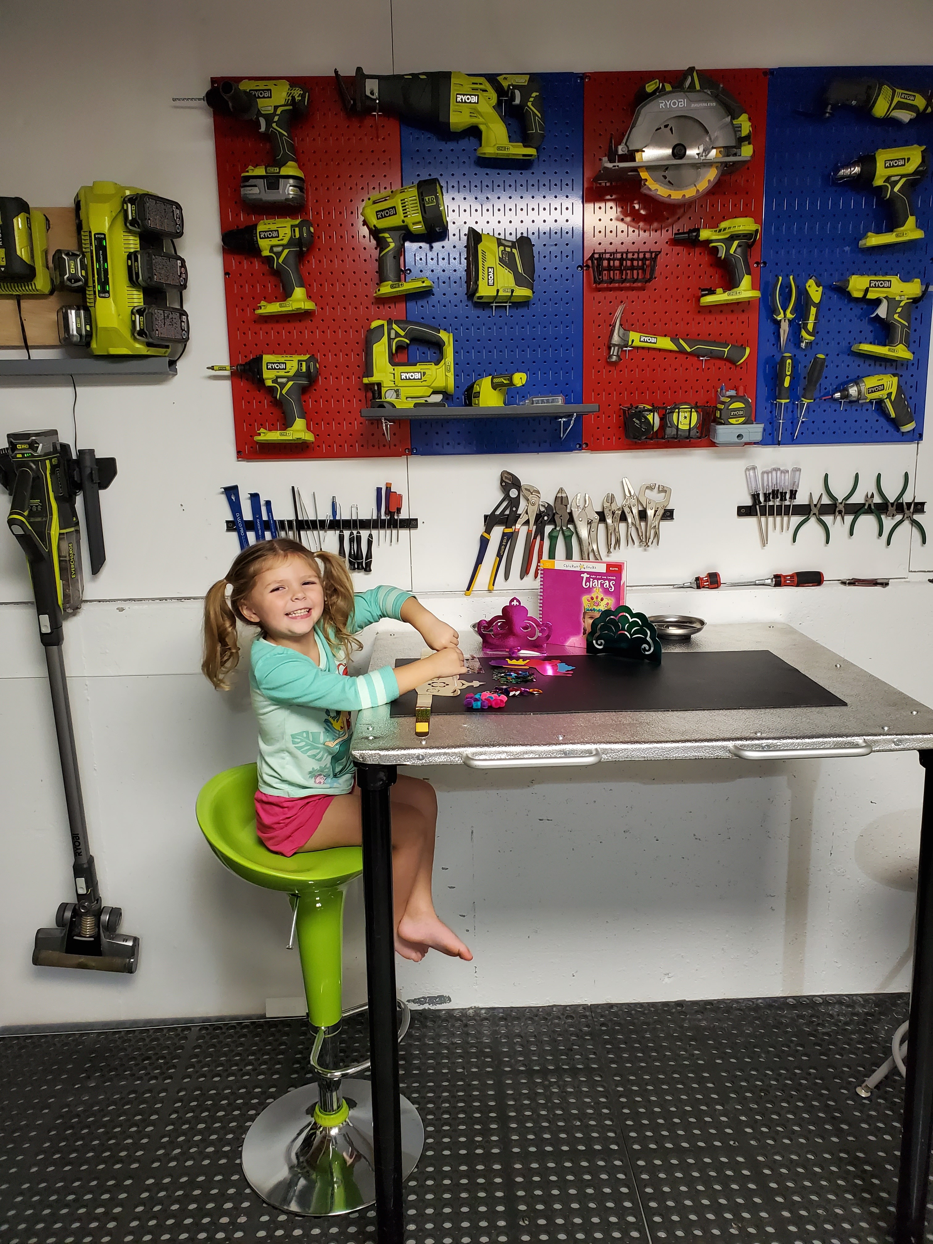 Folding shop table - RYOBI Nation Projects
