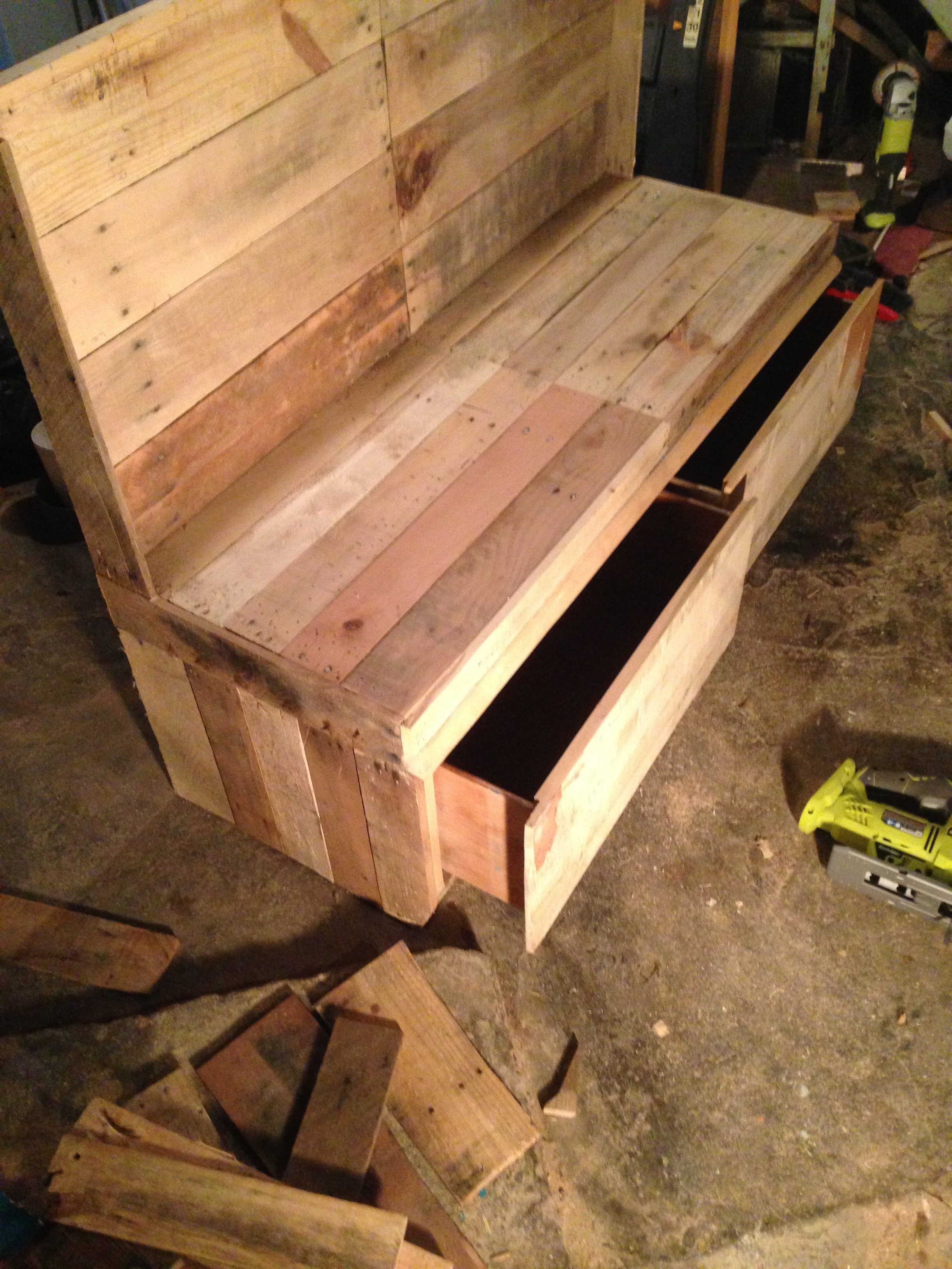 Old Dresser Remade Into A Mudroom Shoe Bench What And Awesome