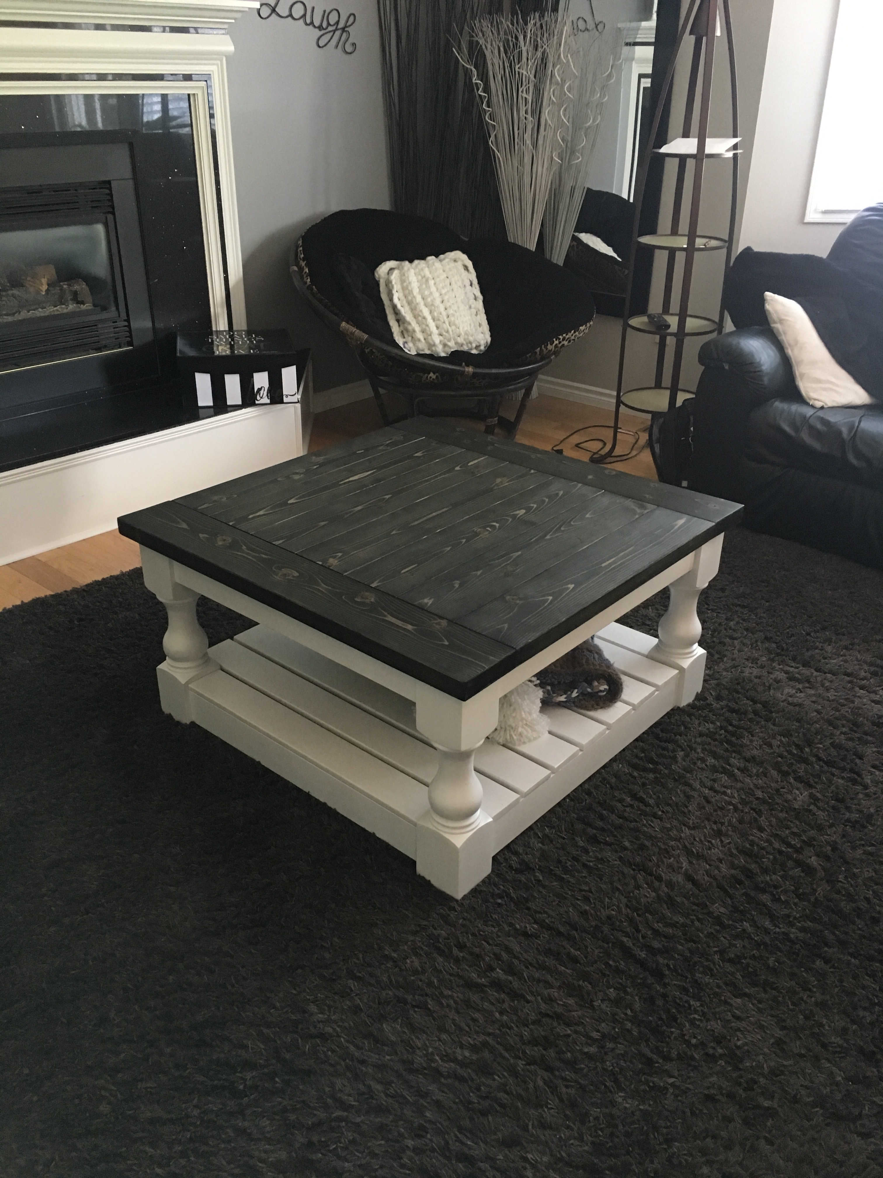 Modern Coffee Table With Spindle Legs Ryobi Nation Projects