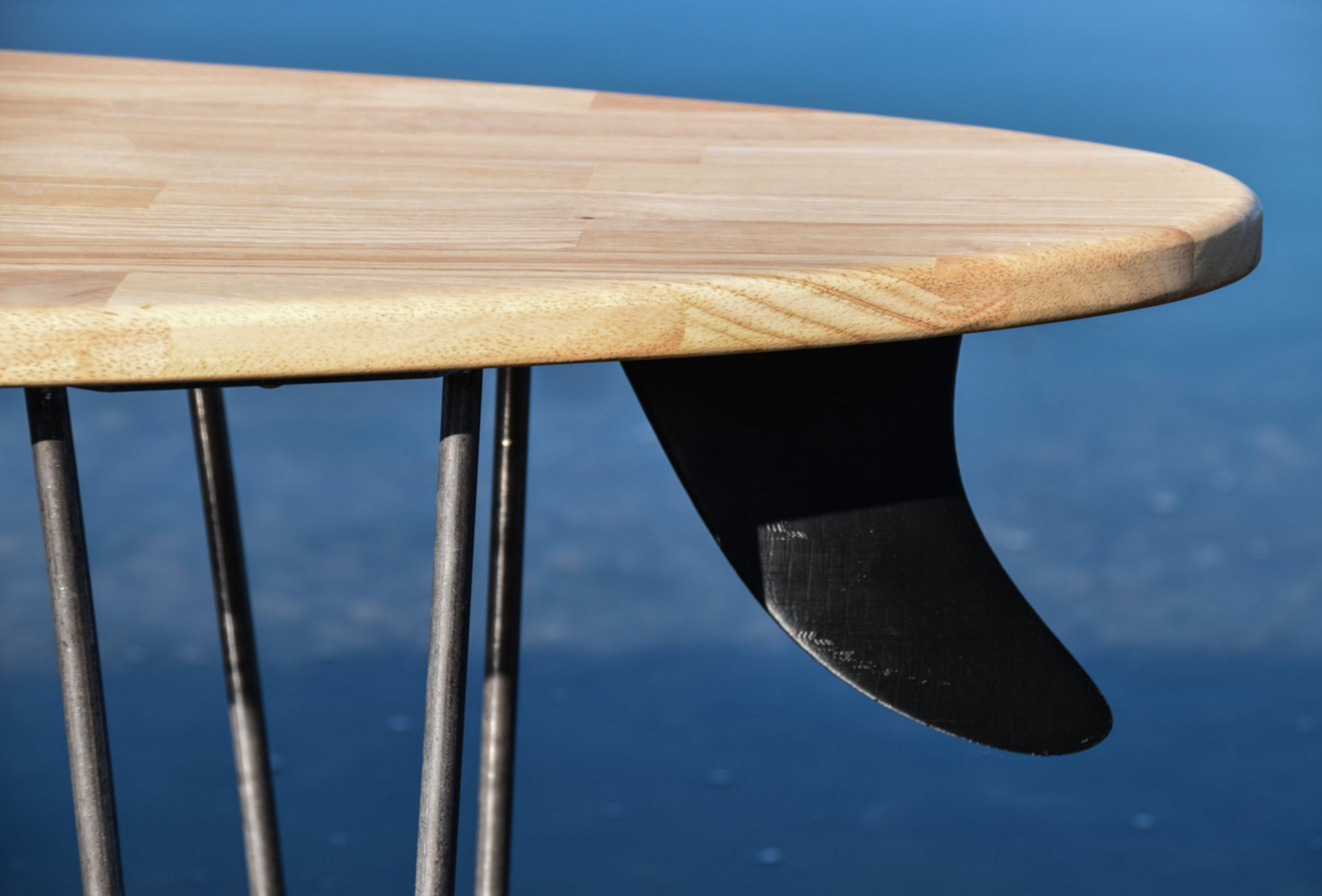 Reclaimed Surfboard Coffee Table - RYOBI Nation Projects