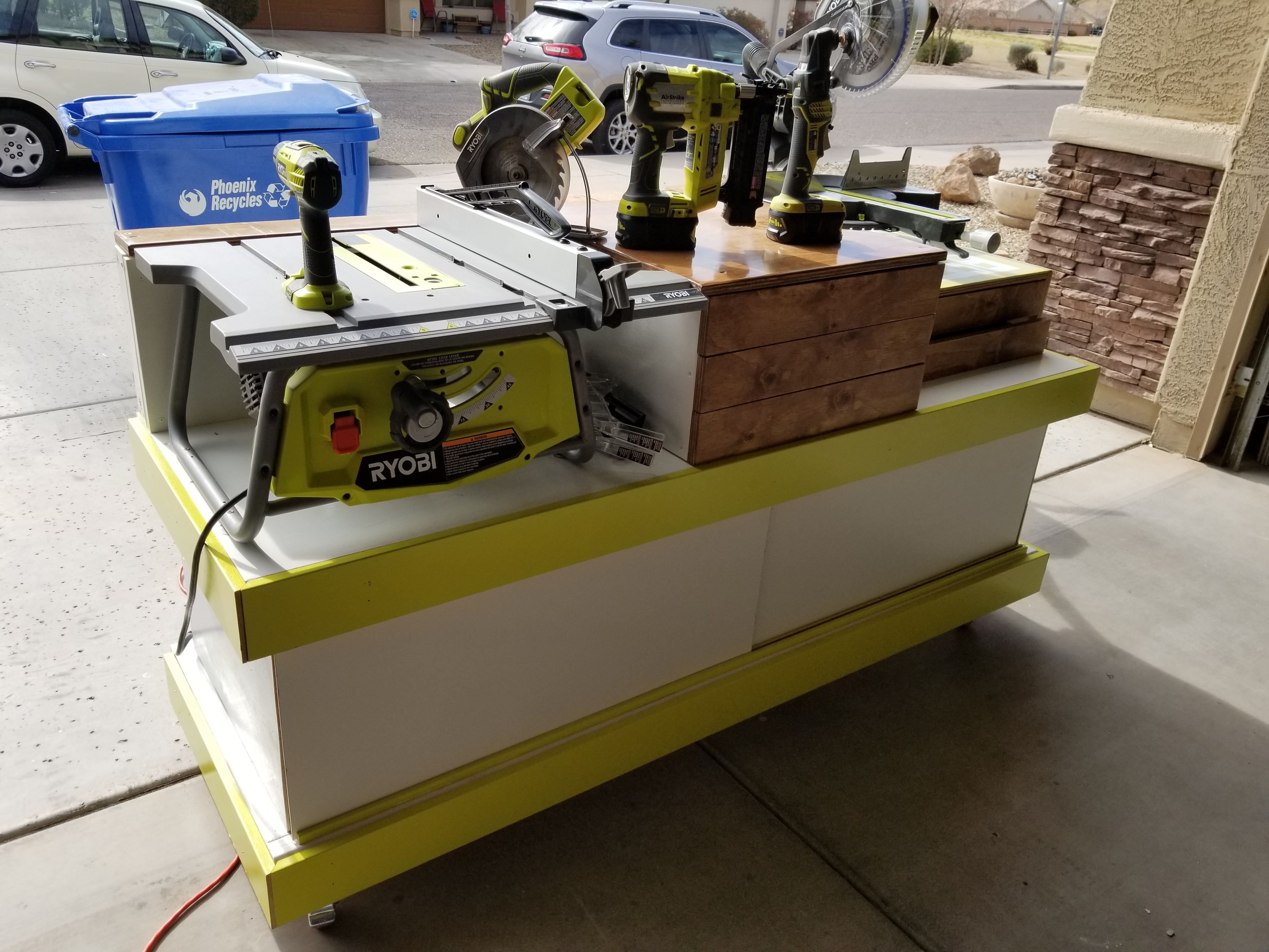 My Mobile Work Bench Ryobi Nation Projects