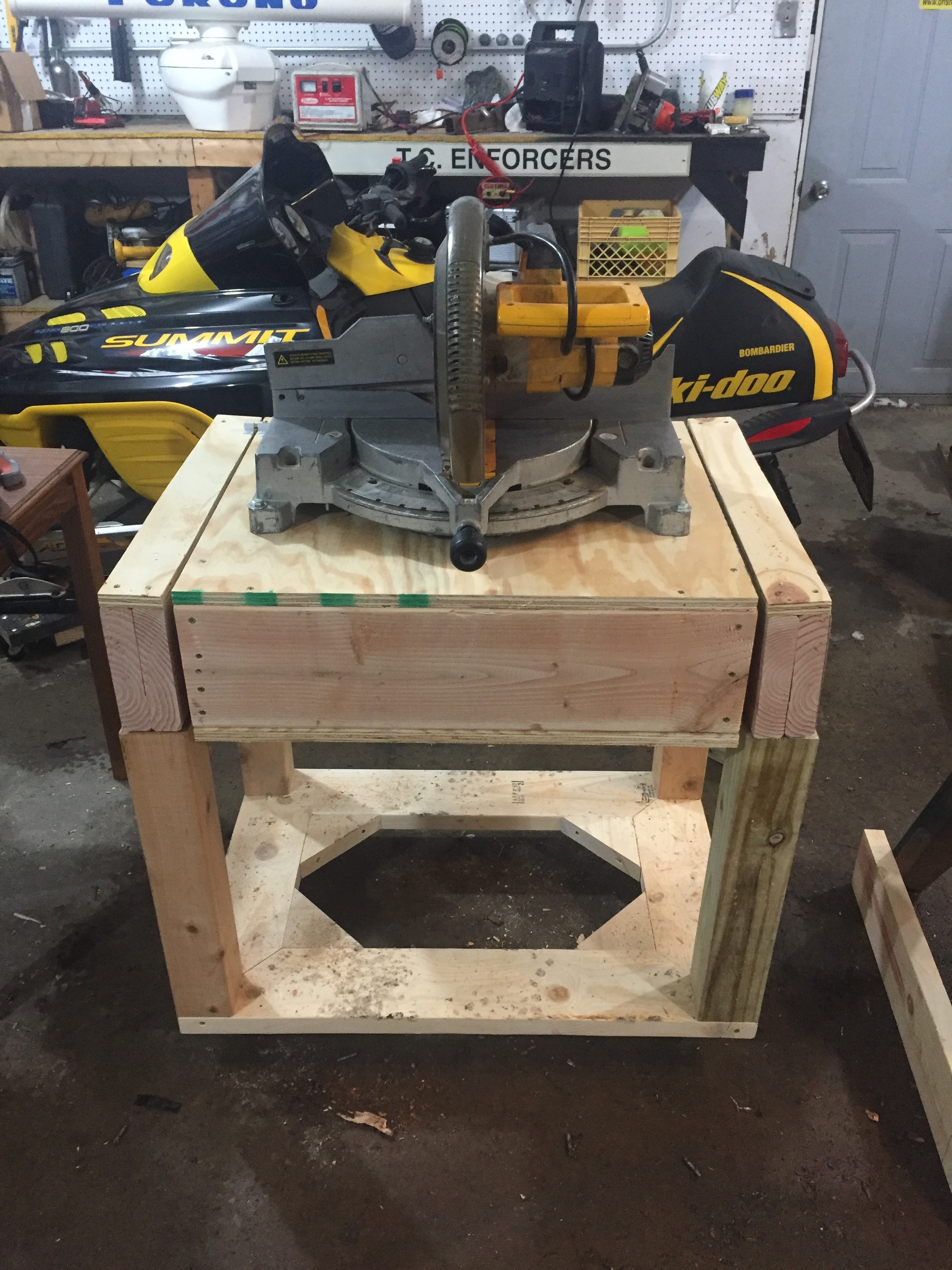 Flip Miter Saw Cart - RYOBI Nation Projects