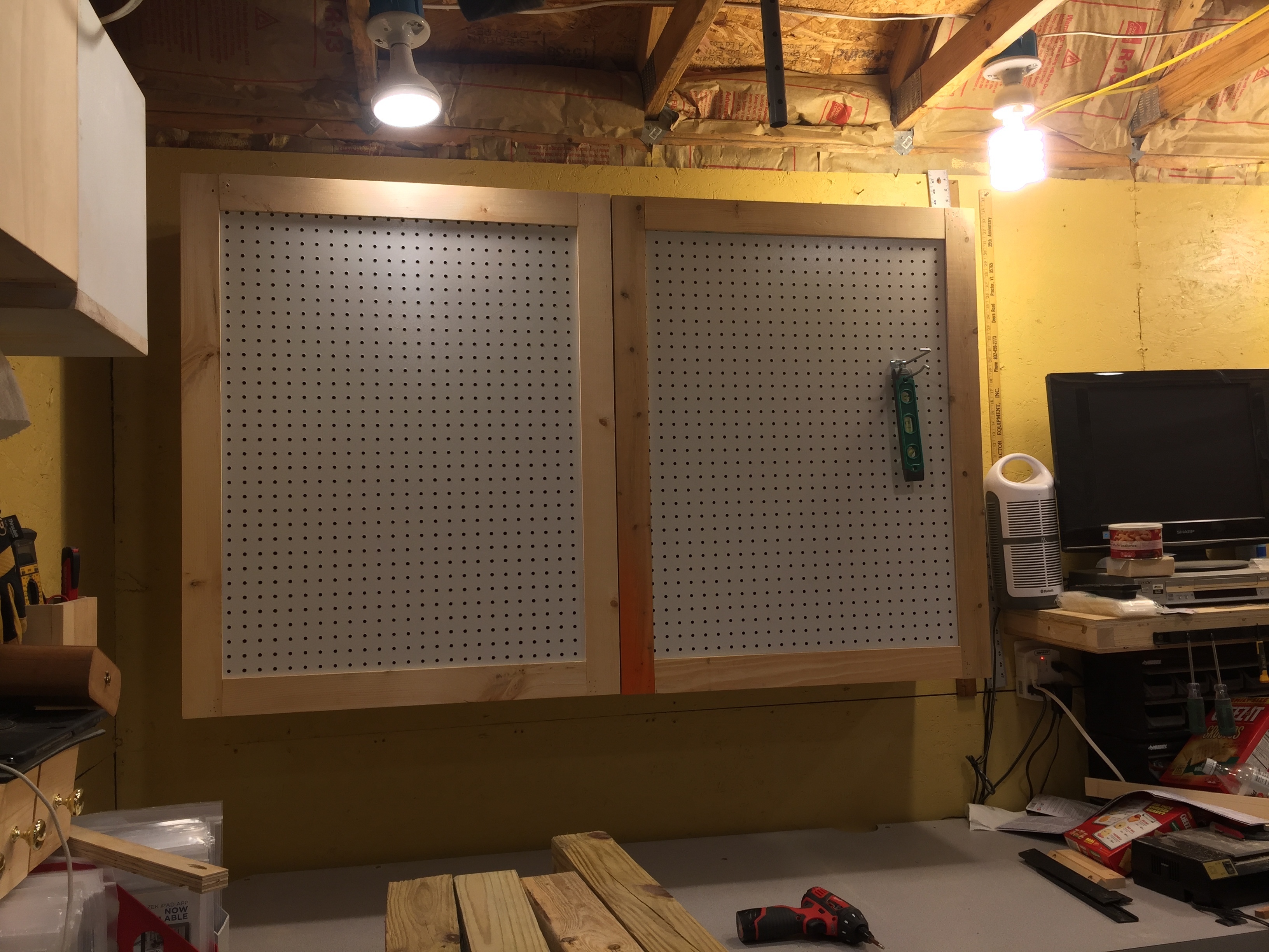 pegboard ideas to store ryobi tools        
        <figure class=