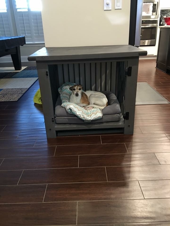 rustic dog kennel furniture