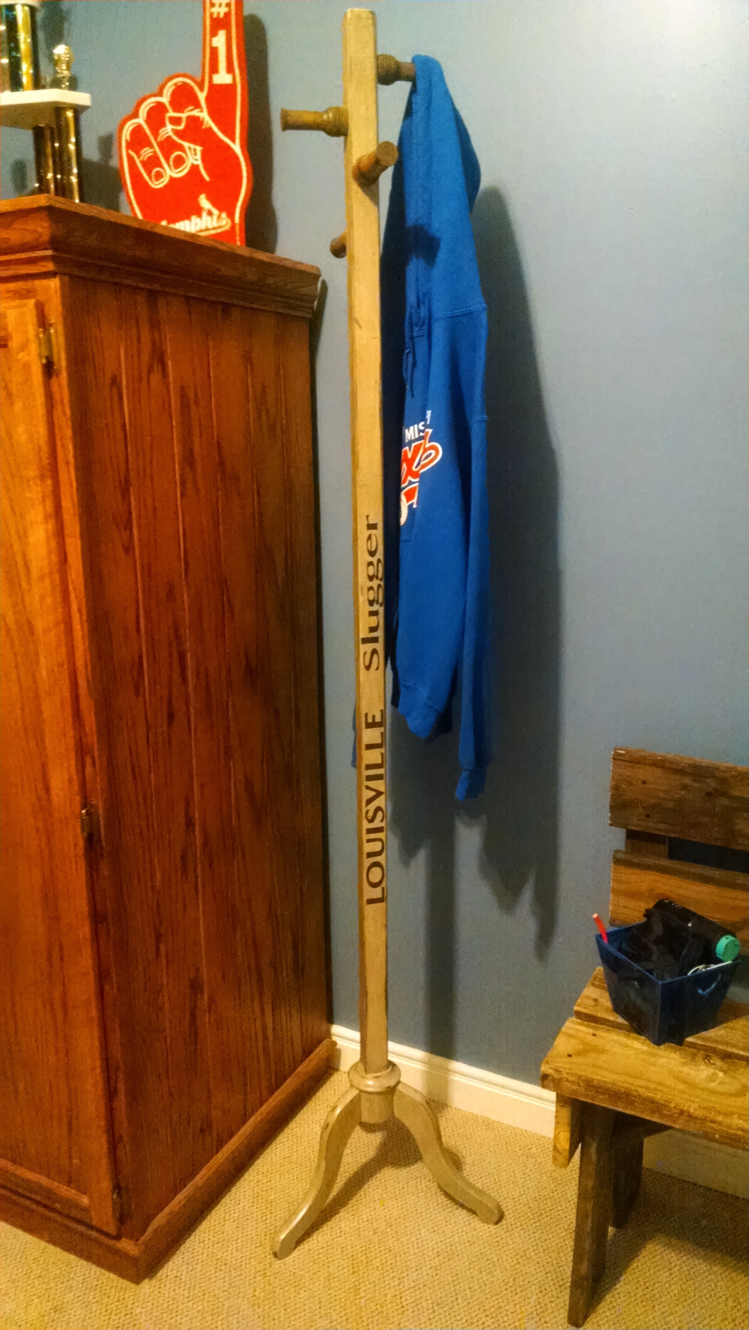 Baseball Coat Rack RYOBI Nation Projects
