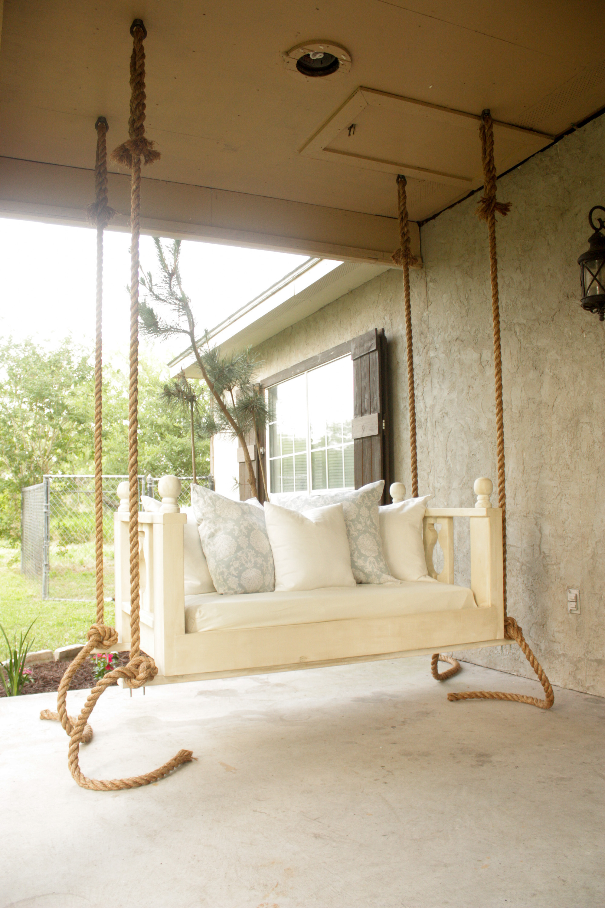 Porch Bed Swing - RYOBI Nation Projects
