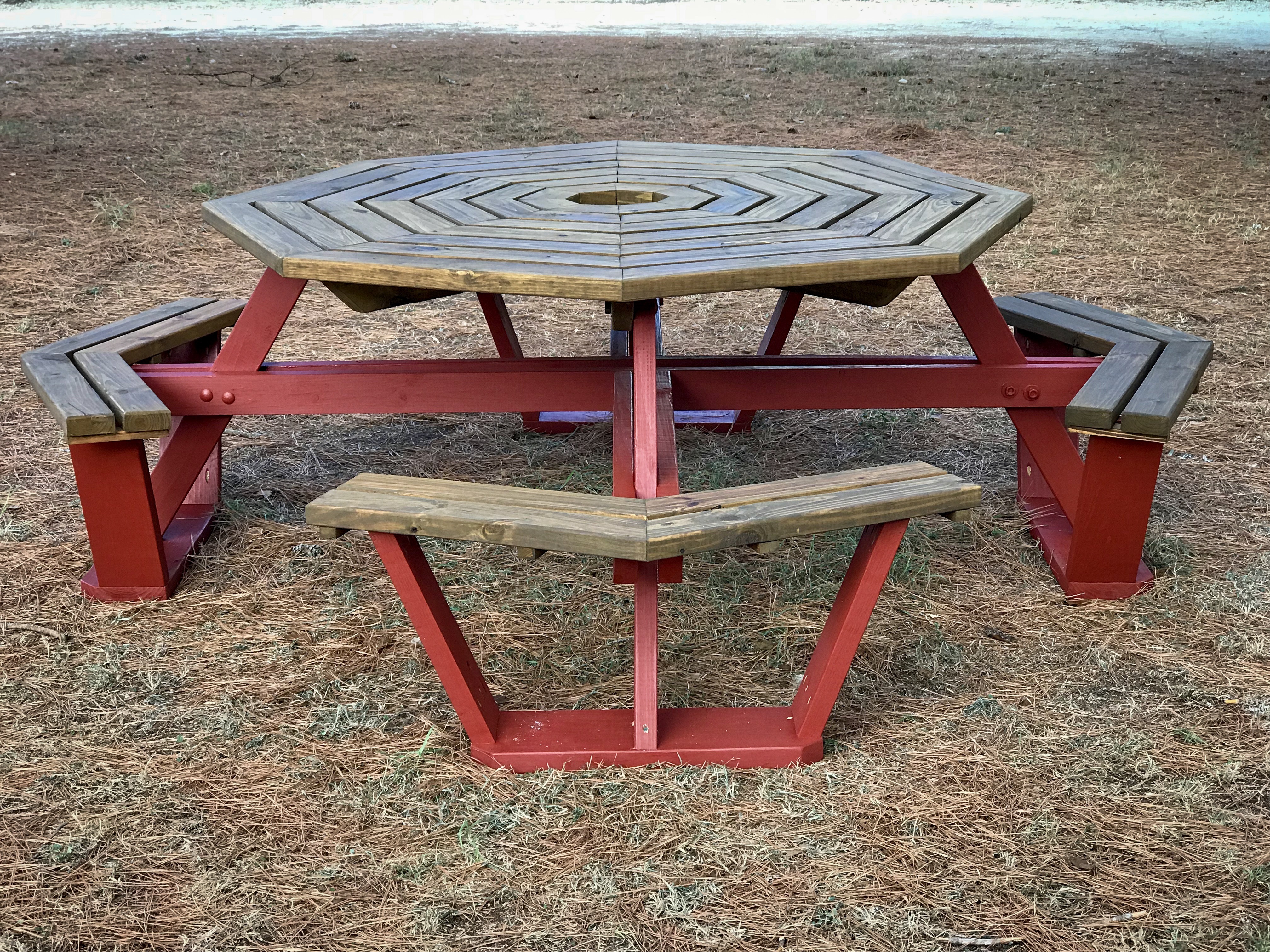 Octagonal Picnic Table RYOBI Nation Projects