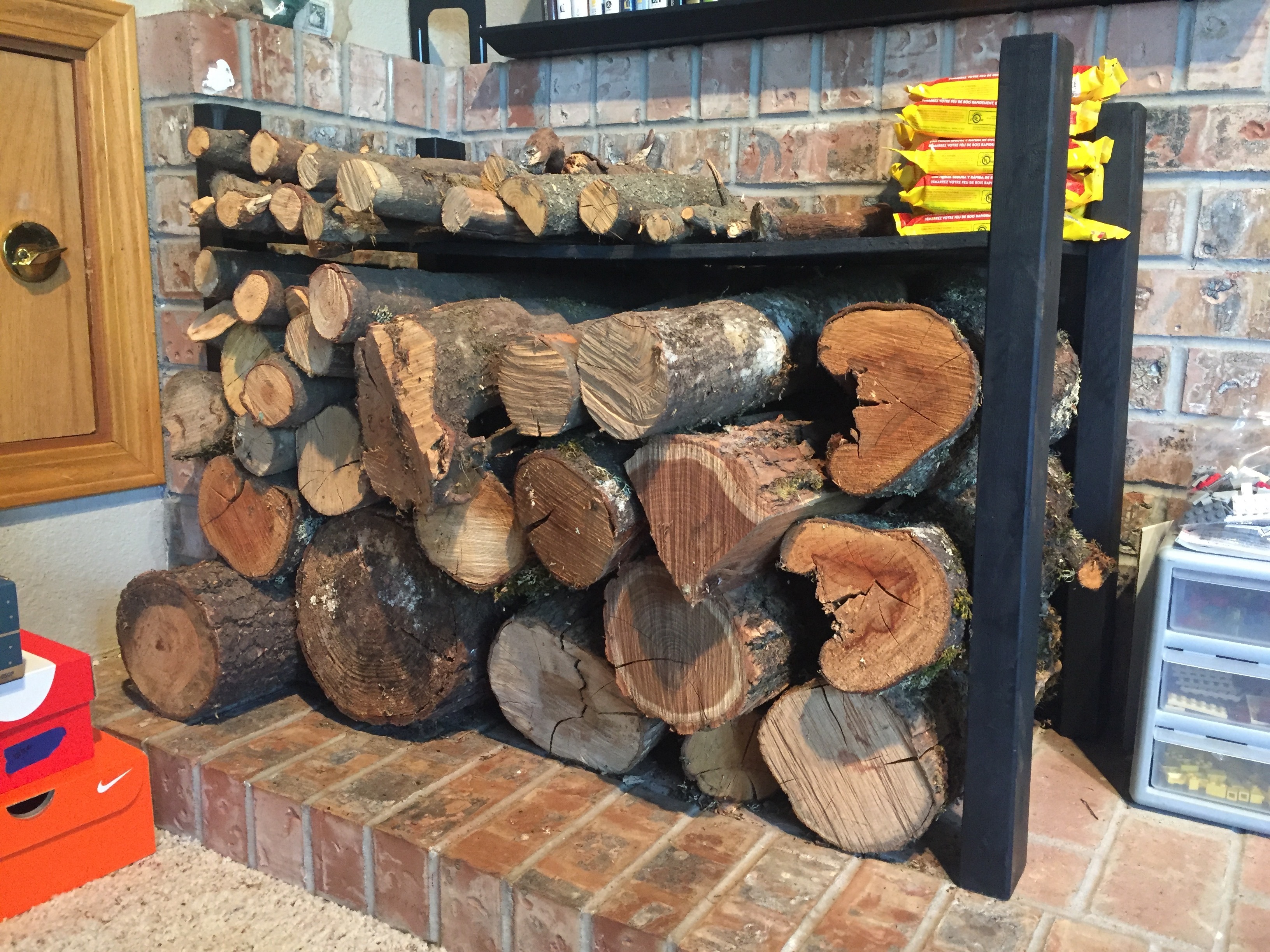 diy wood rack - ryobi nation projects