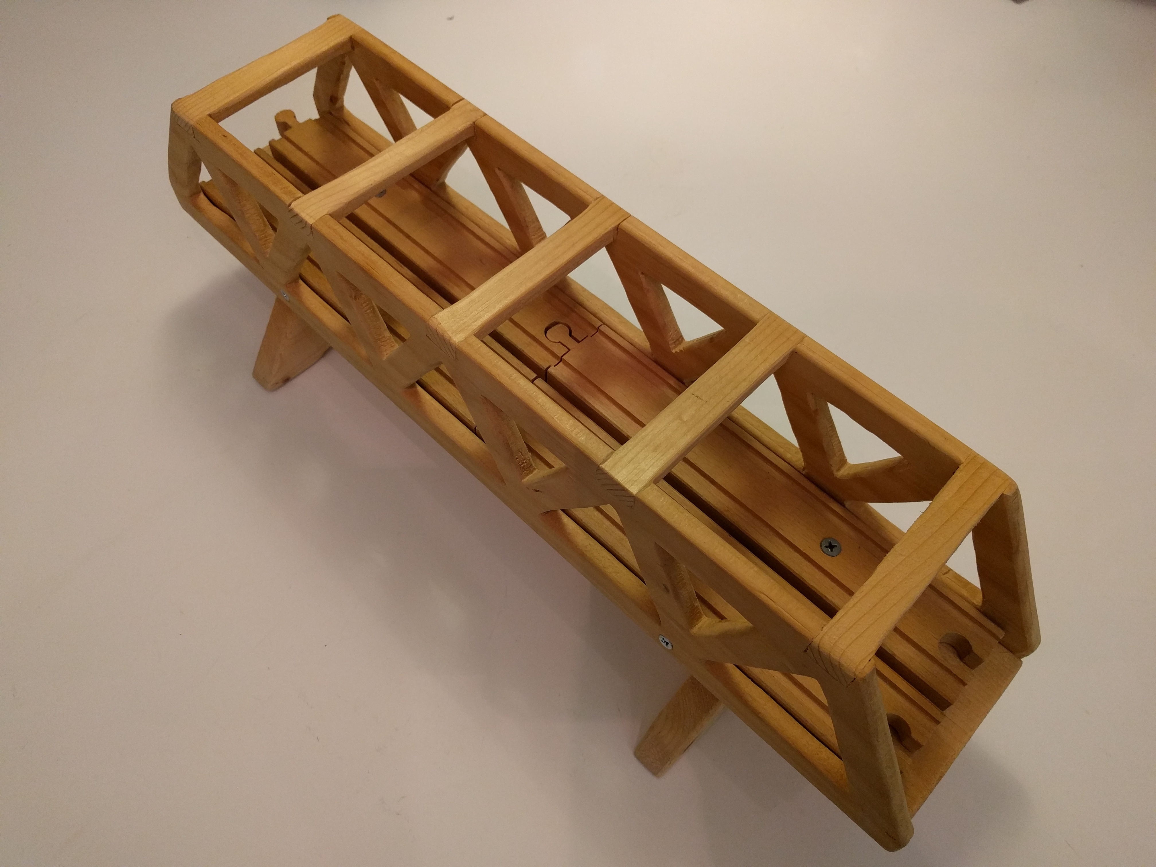 DIY Wooden Truss Bridge for Brio-compatible toy train sets - RYOBI Nation Projects4032 x 3024