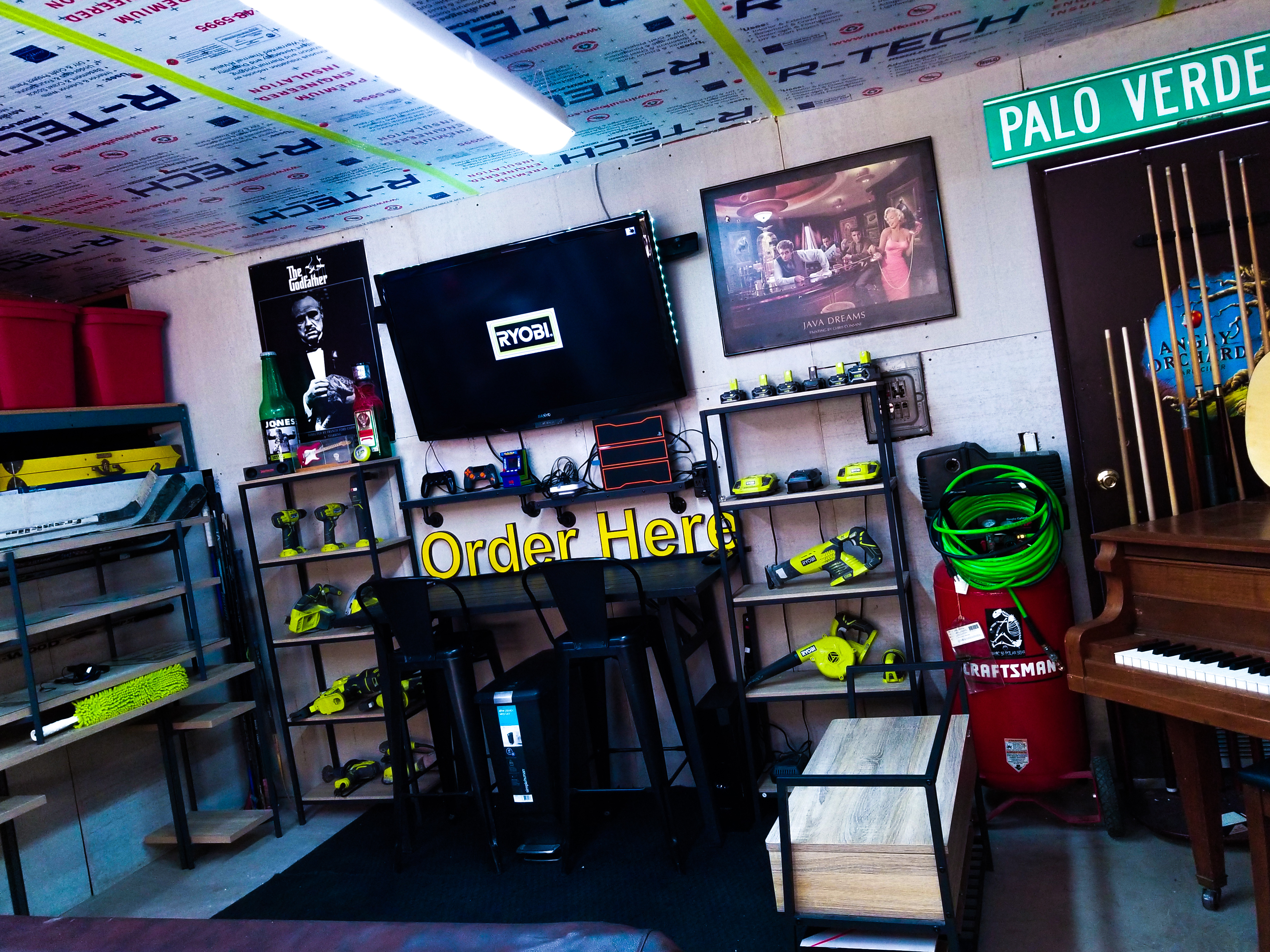 Ryobi garage set up - RYOBI Nation Projects