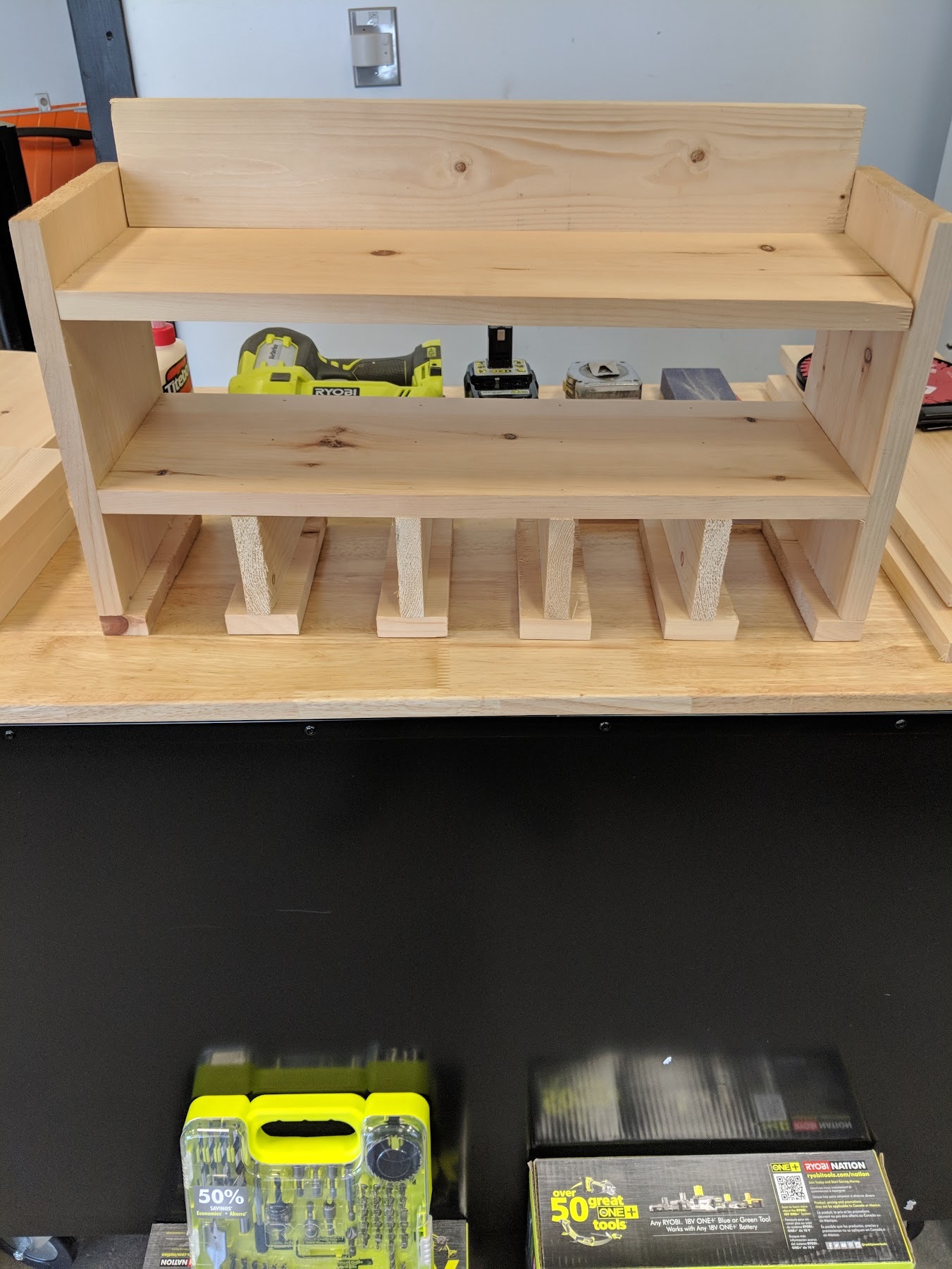 Home Depot built Ryobi Charging Station - RYOBI Nation Projects