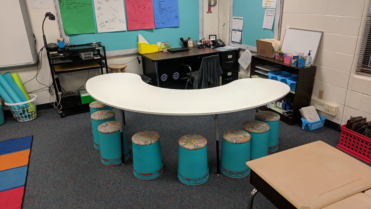 School Kidney Bean Table RYOBI Nation Projects