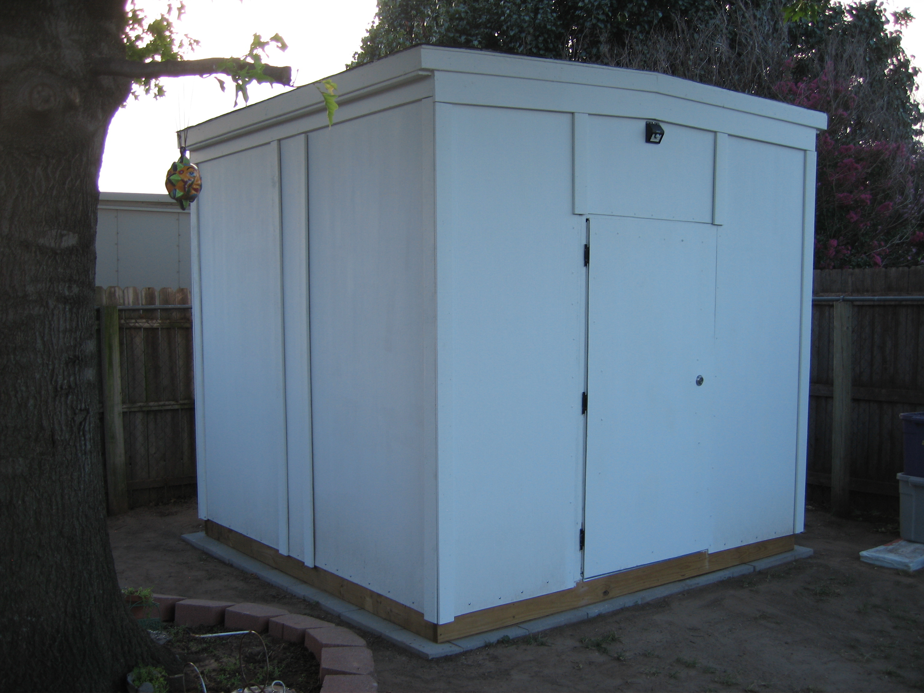 backyard shed 9x9 foot by 8 foot tall - ryobi nation projects
