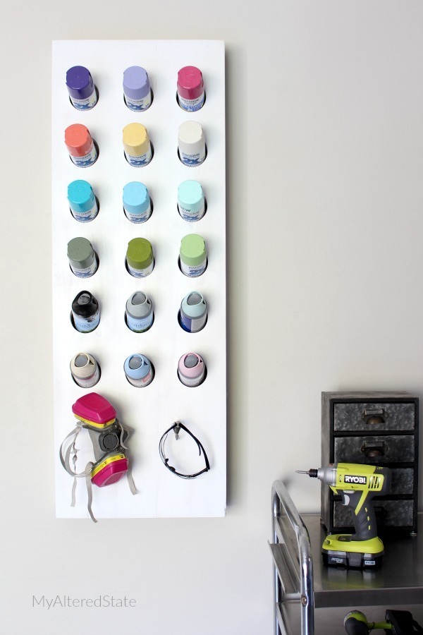 DIY Spray Paint Organizer RYOBI Nation Projects