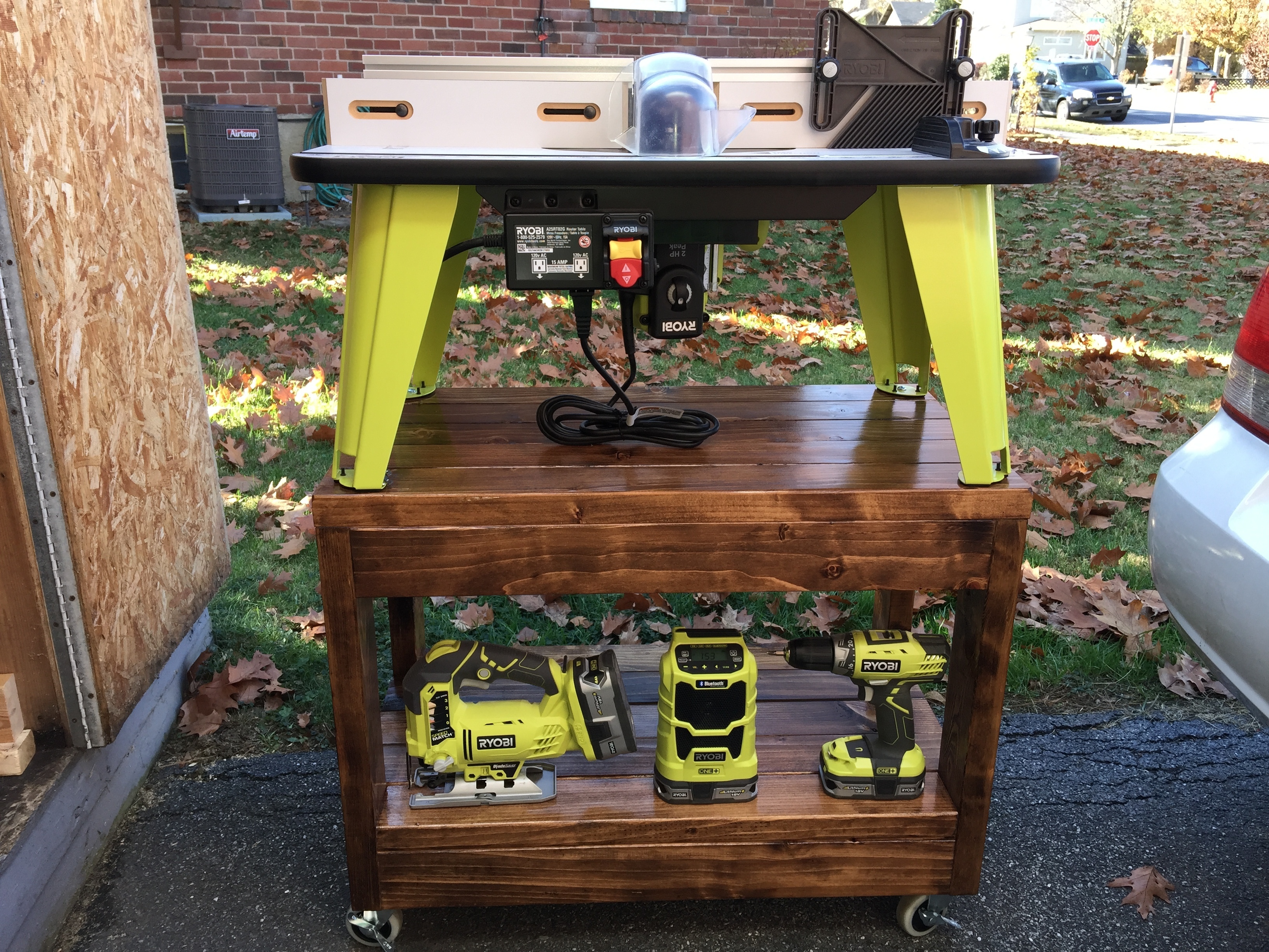 Rolling Router Table Cart Ryobi Nation Projects
