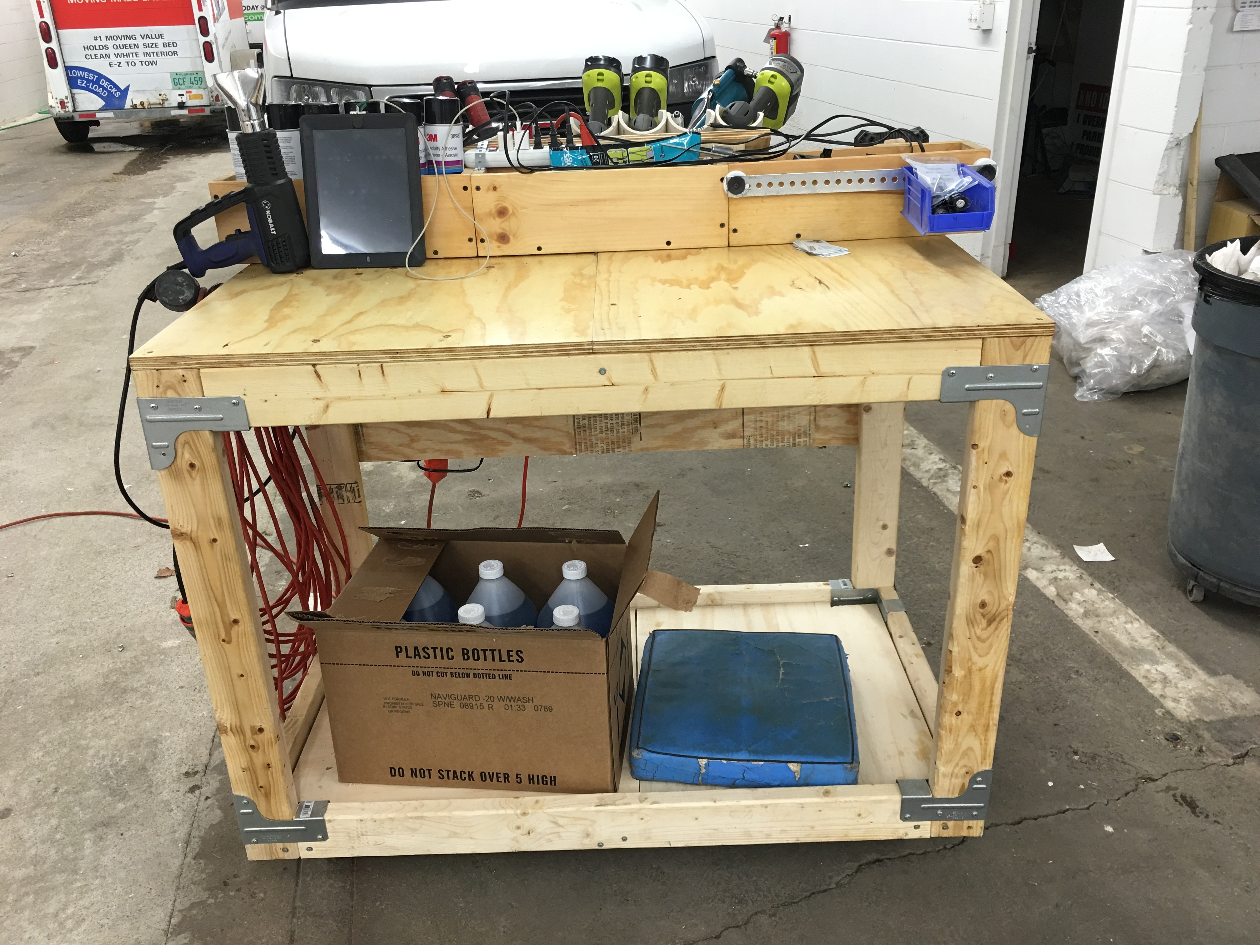 roll around work bench - ryobi nation projects