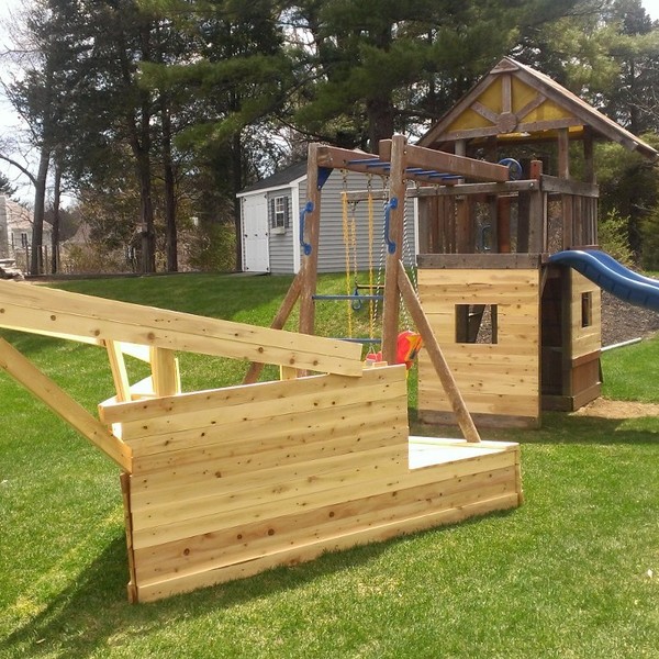 pirate ship swing projects follow