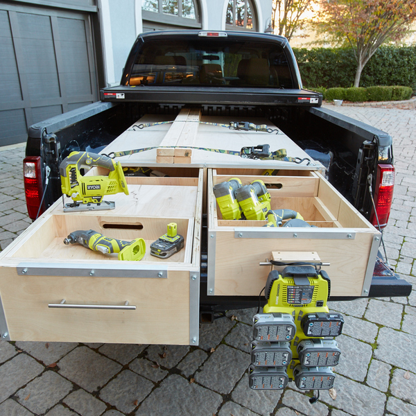 Truck Bed Workstation RYOBI Nation Projects